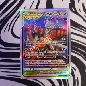 Pheromosa & buzzwole tag team,2019,with sleeve